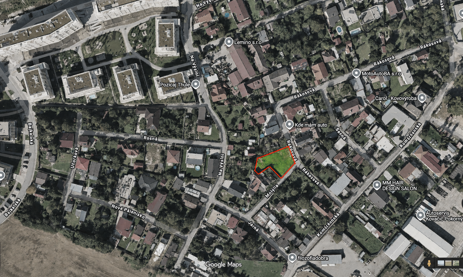 PAPCUN REALITY | Pozemok pre komerčné využitie, 718 m²