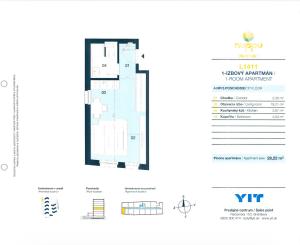 Investičná príležitosť – 1-izbový apartmán v projekte NUPPU